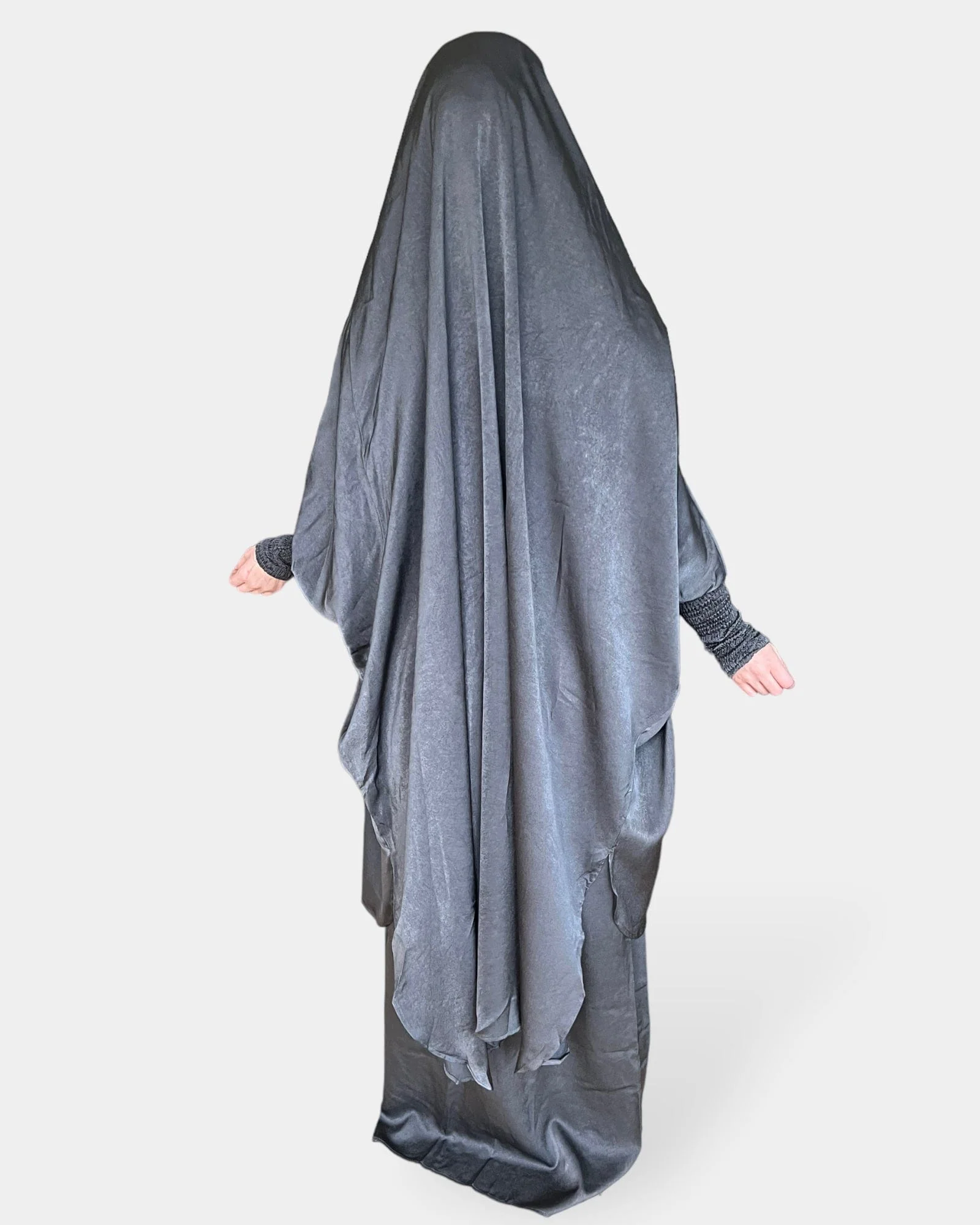 Diamond Jilbab 2-delt (Slate) - Image 5