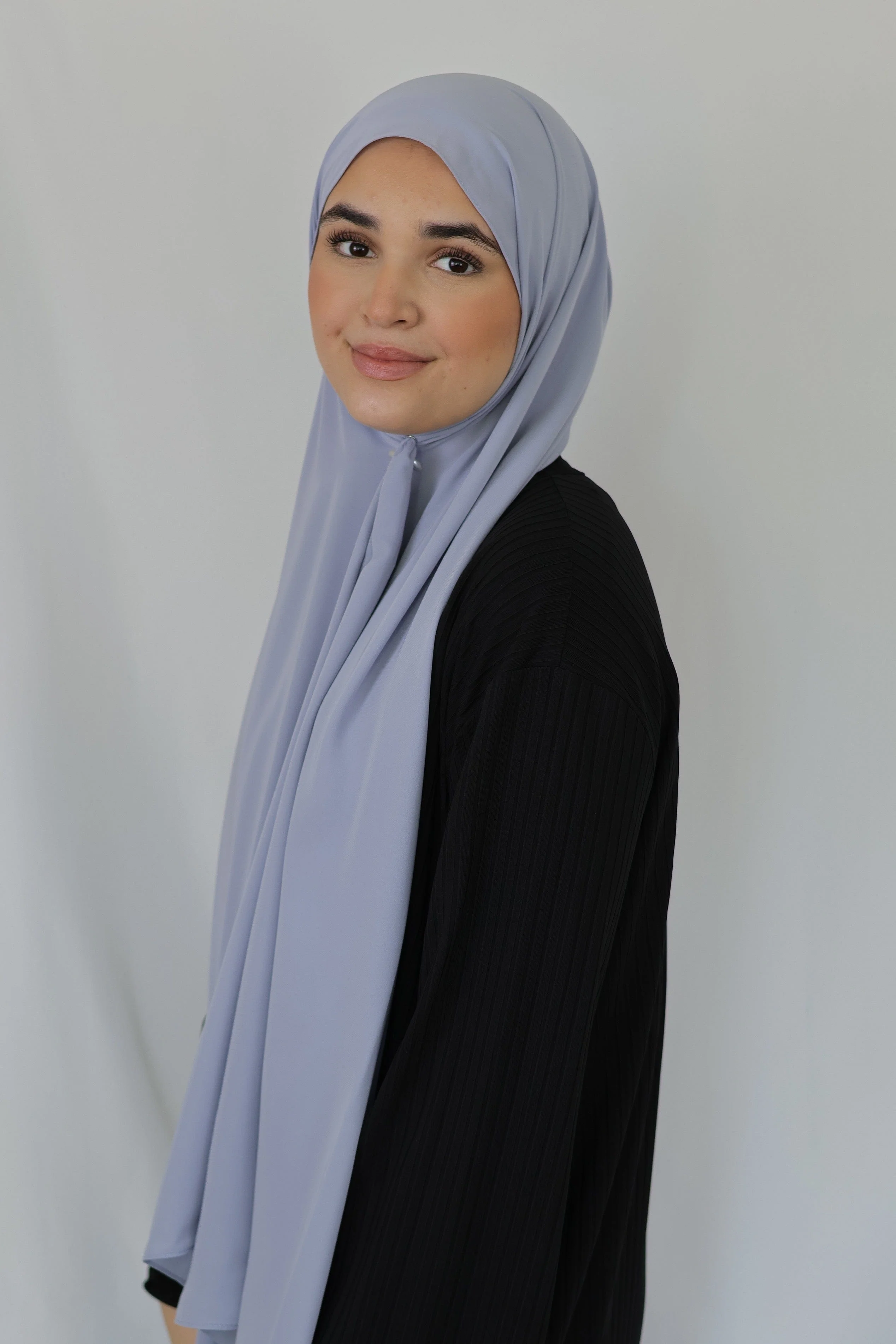 Hidayah Premium Chiffon (Pastel Lilac) - Image 3
