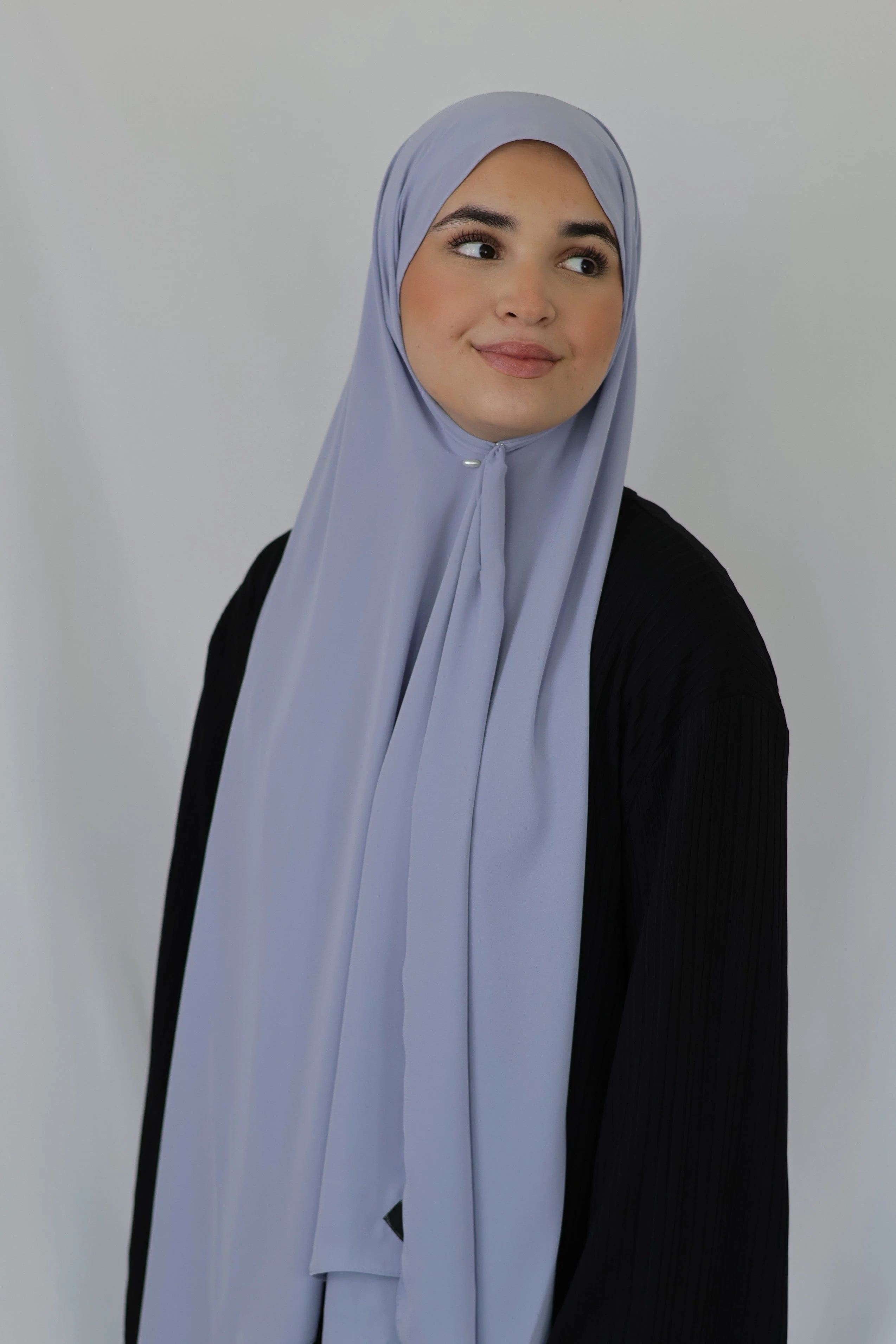Hidayah Premium Chiffon (Pastel Lilac) - Image 4