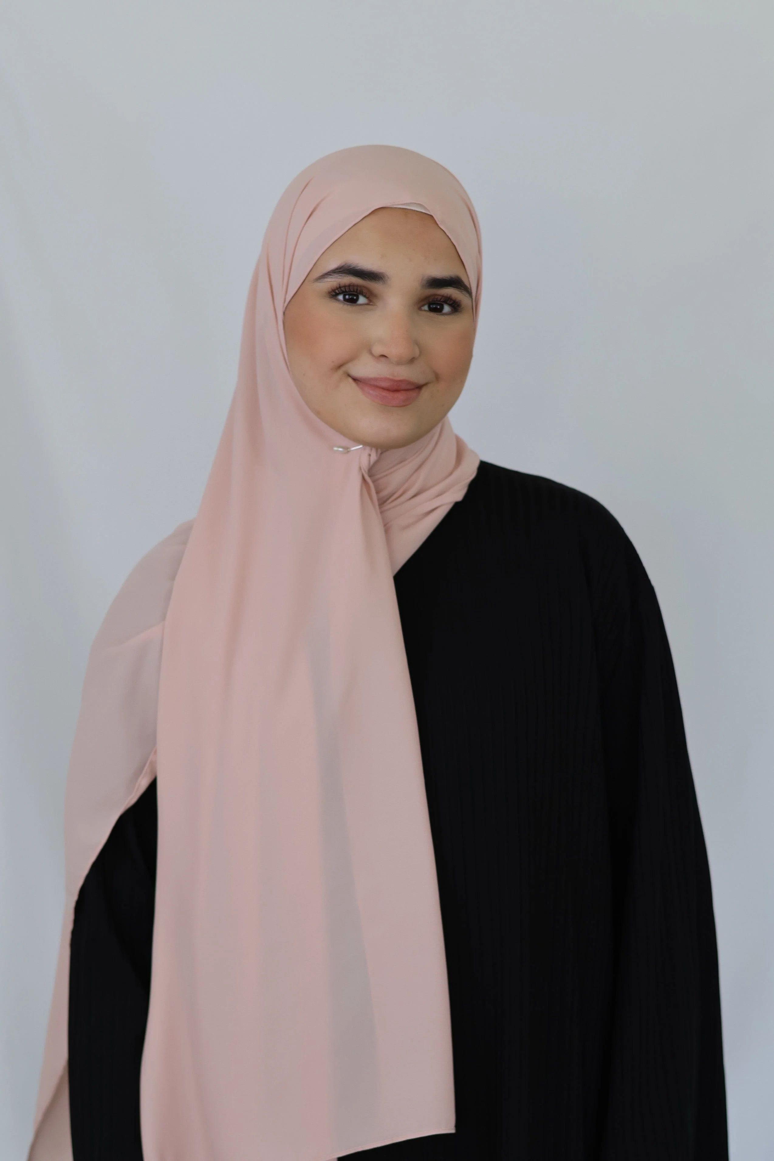 Hidayah Premium Chiffon (Pastel Pink) - Image 4