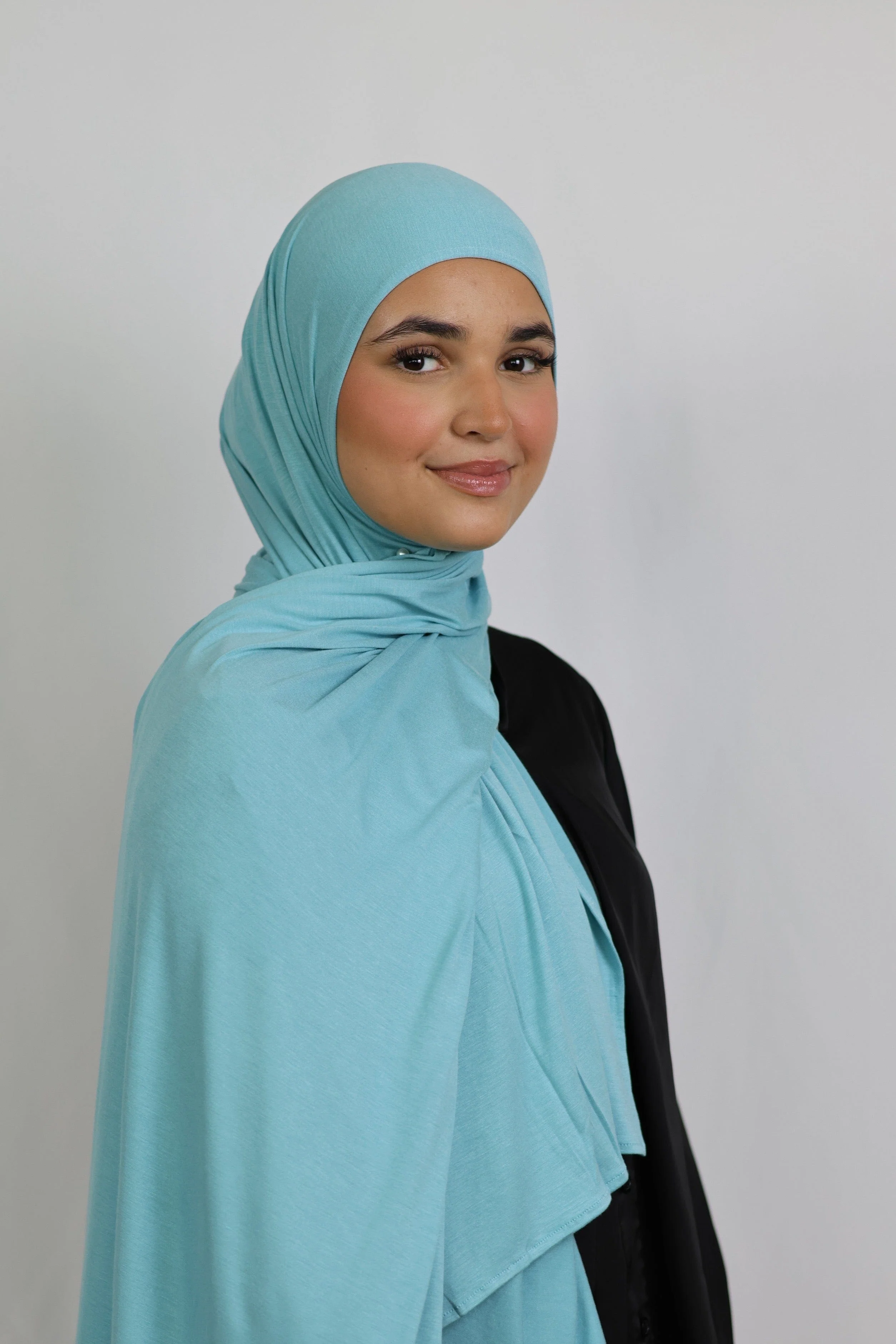 Premium Plain Jersey (Aqua) - Image 2