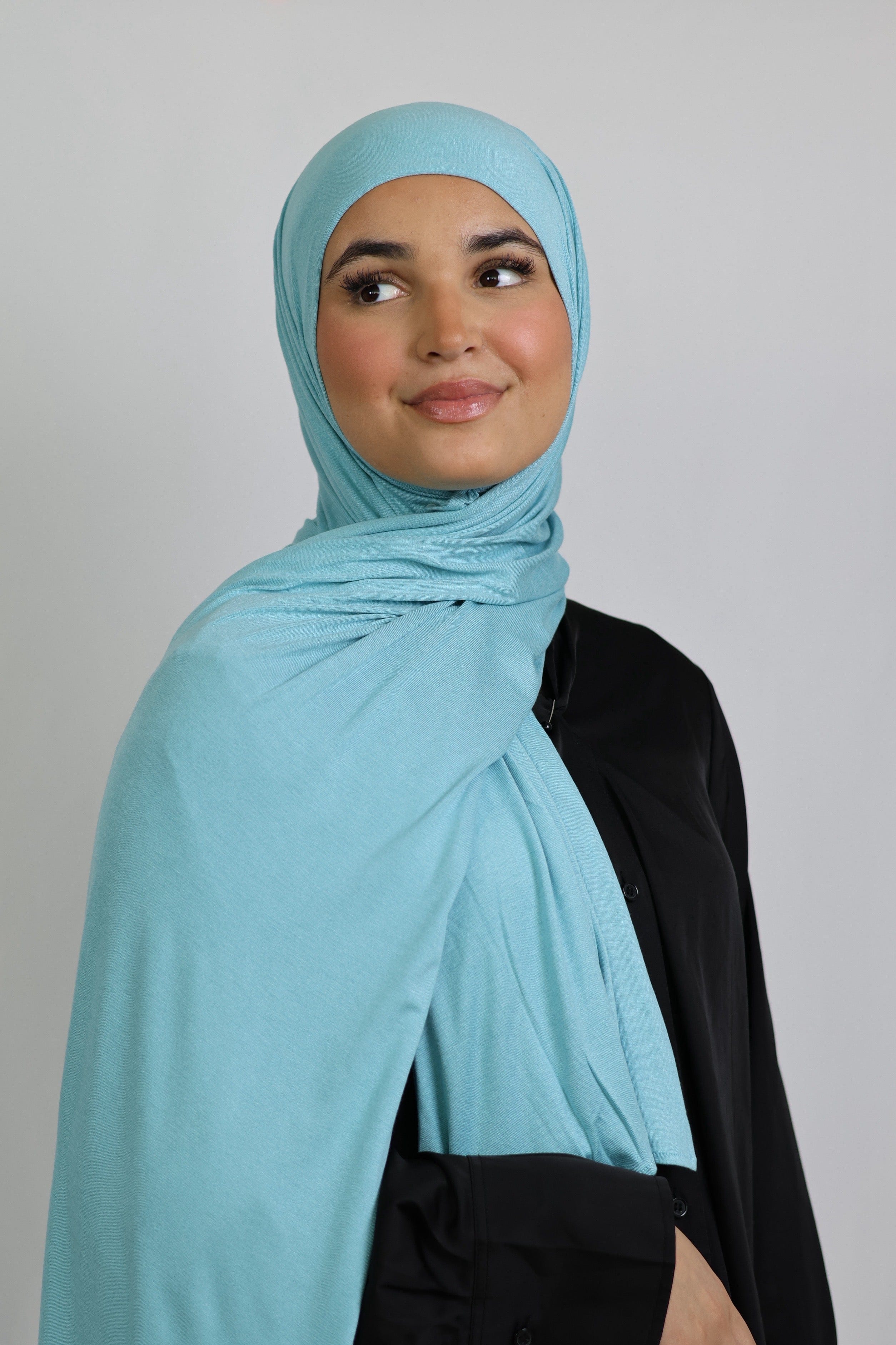Premium Plain Jersey (Aqua) - Image 4