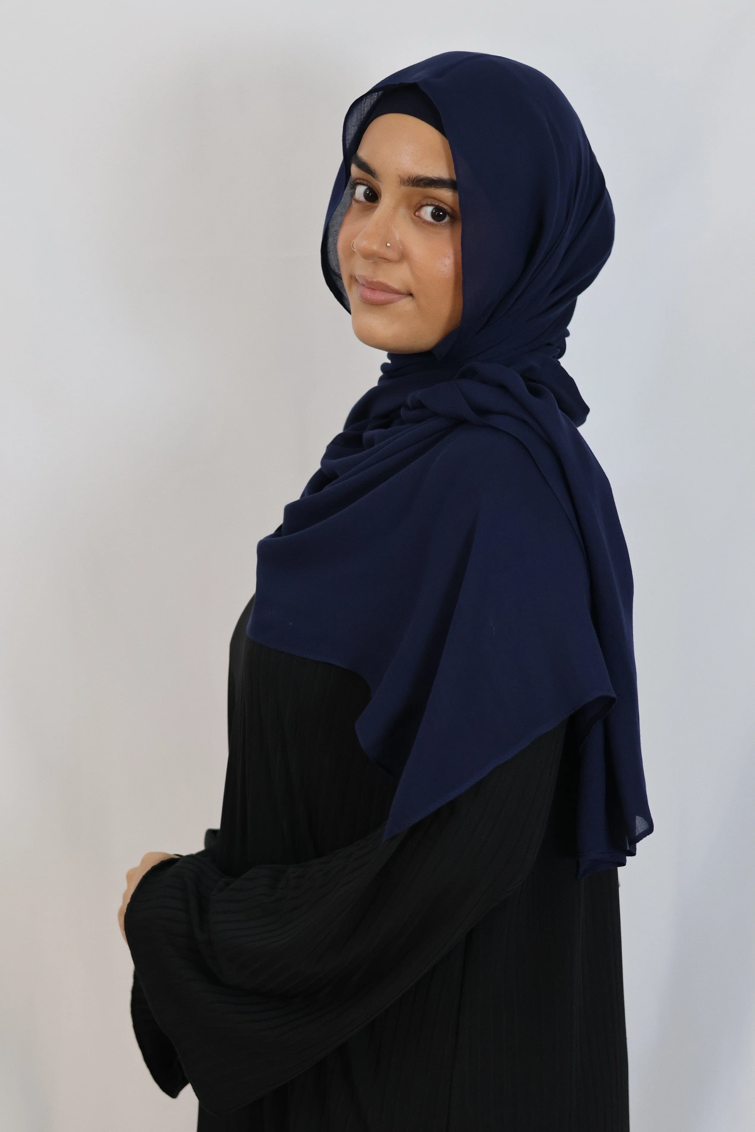 Matchende Luxe ECO Modal Sæt (Navy) - Image 3