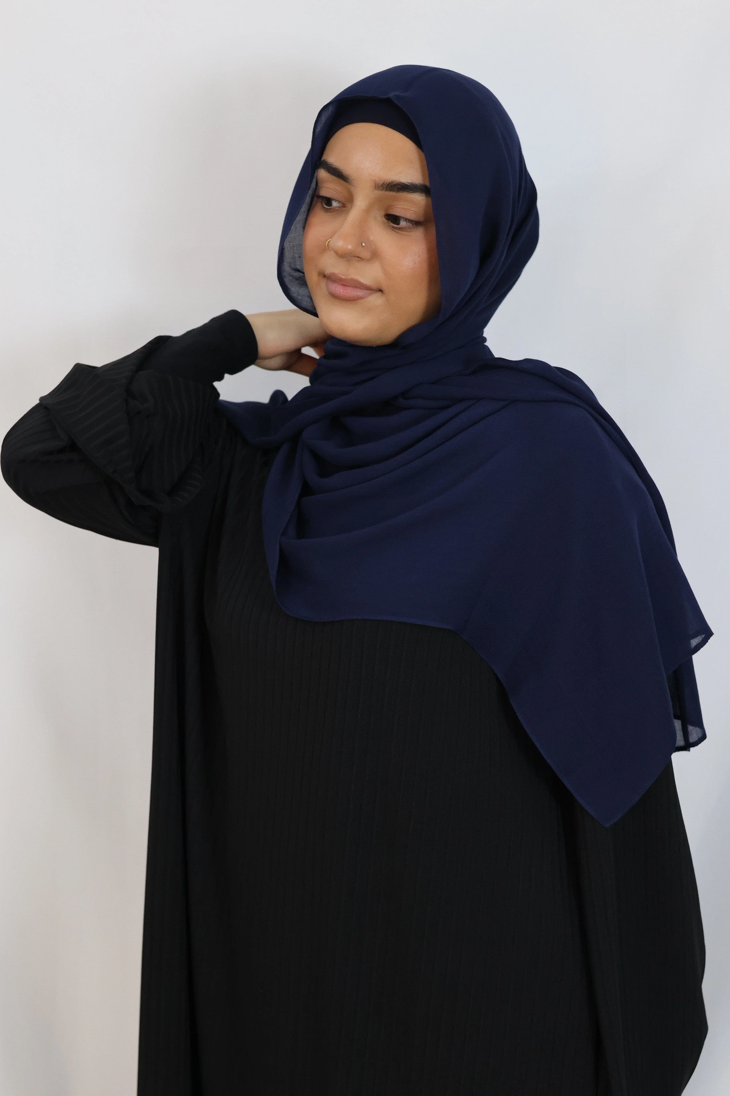 Matchende Luxe ECO Modal Sæt (Navy) - Image 4