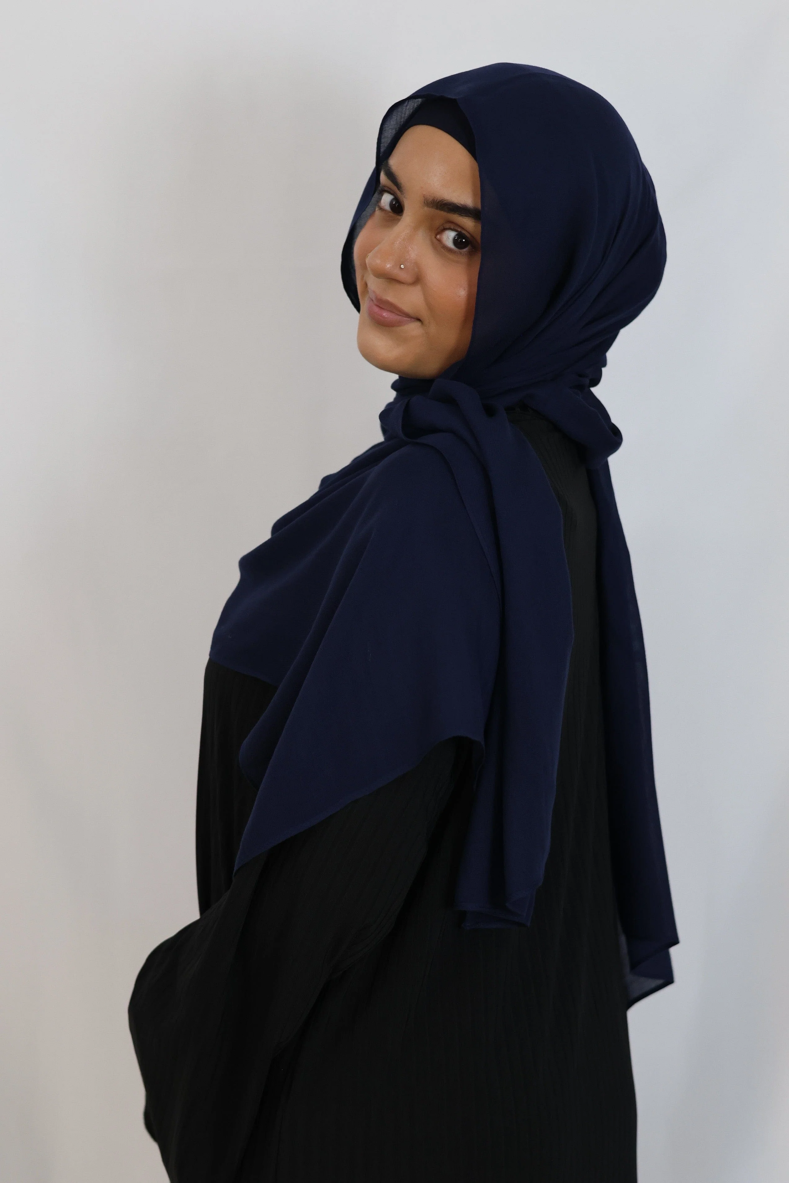 Matchende Luxe ECO Modal Sæt (Navy) - Image 6