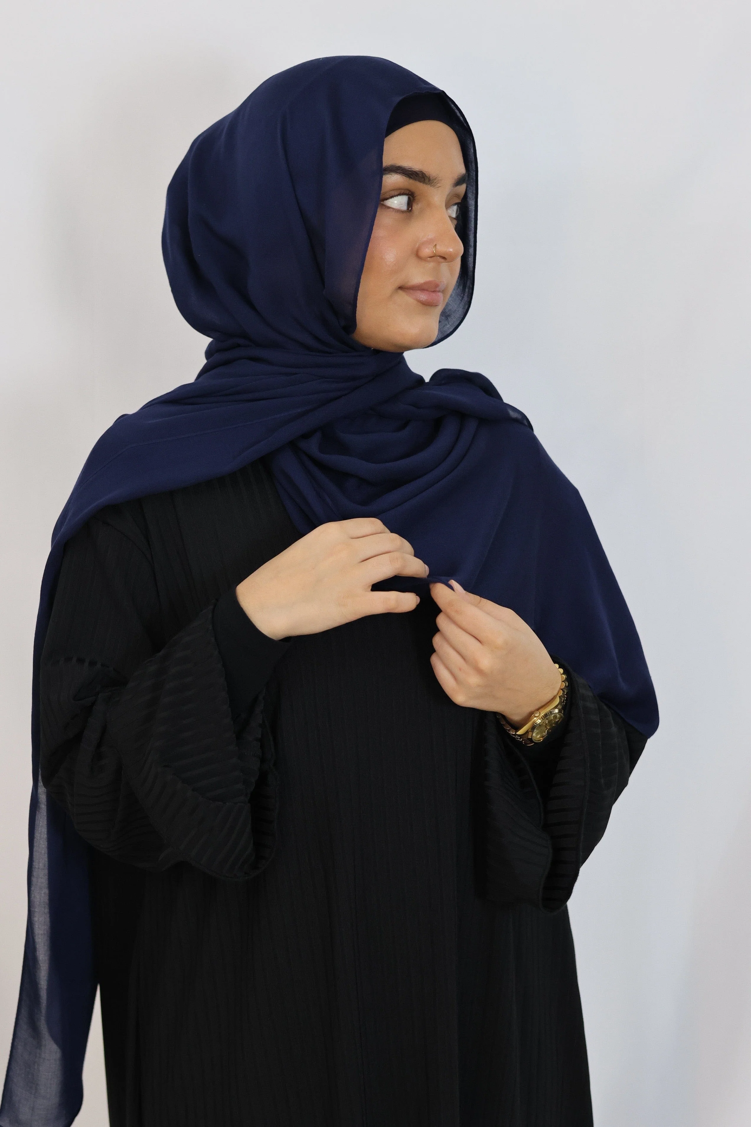 Matchende Luxe ECO Modal Sæt (Navy) - Image 7