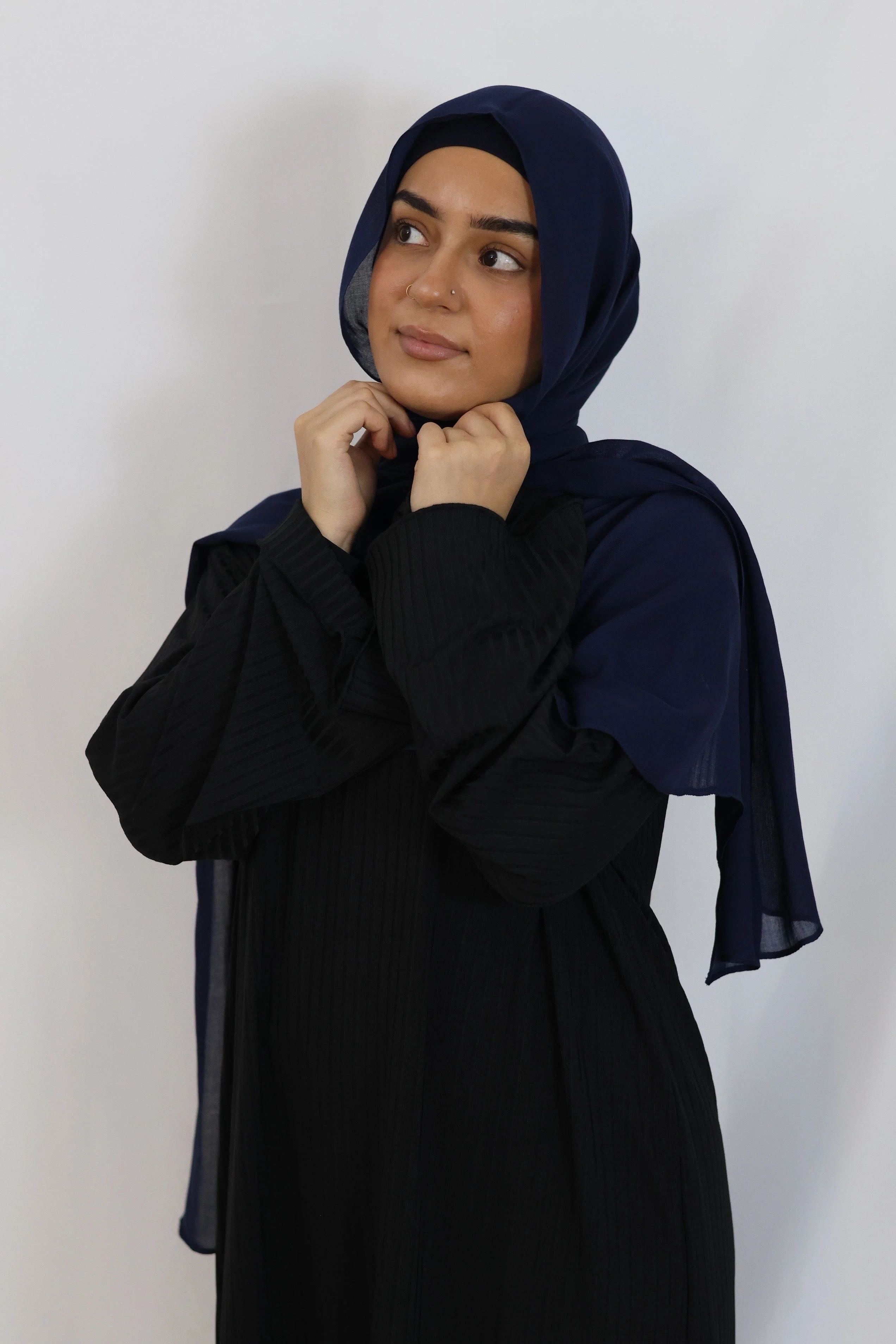 Matchende Luxe ECO Modal Sæt (Navy) - Image 9