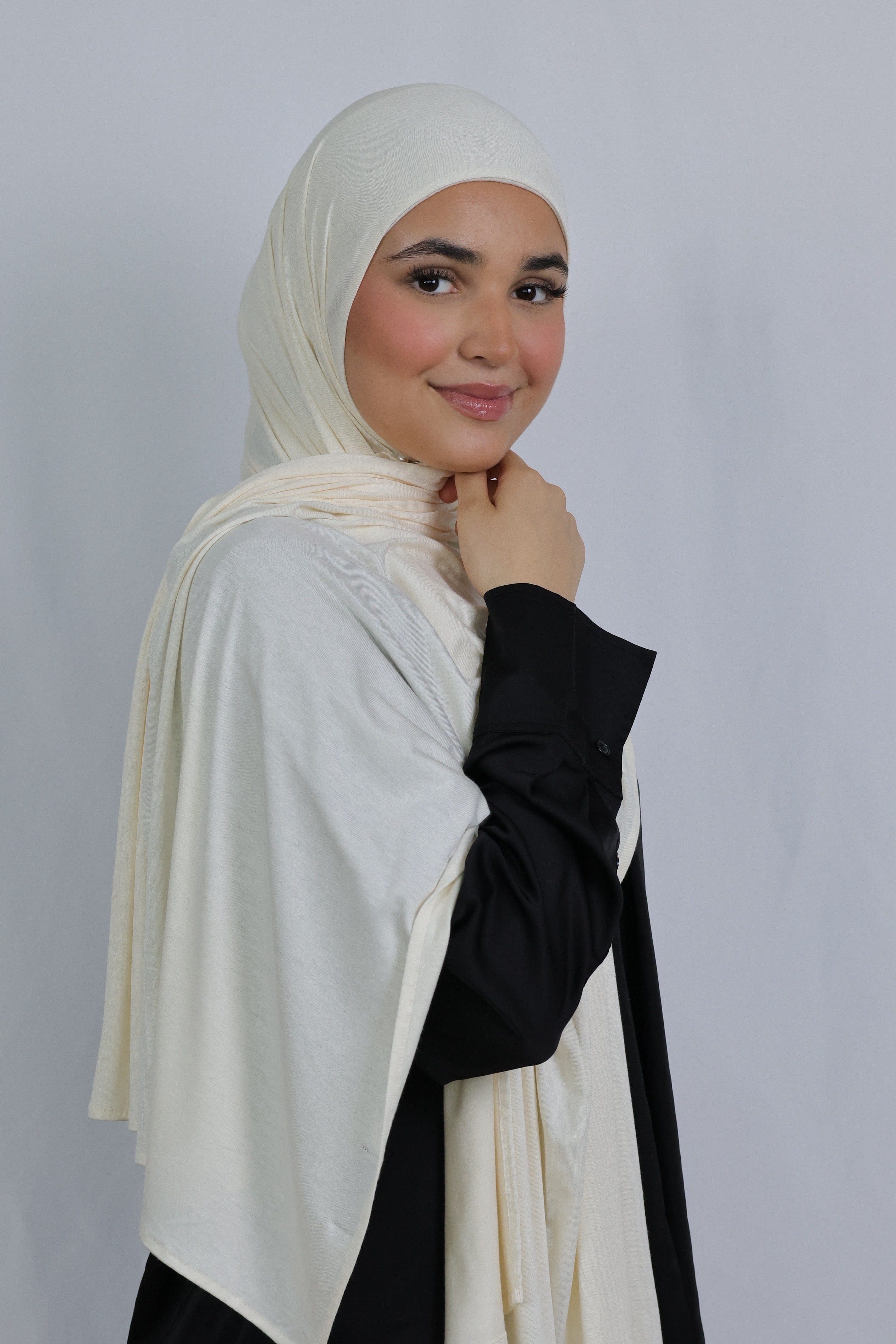 Premium Plain Jersey (Bone) - Image 3
