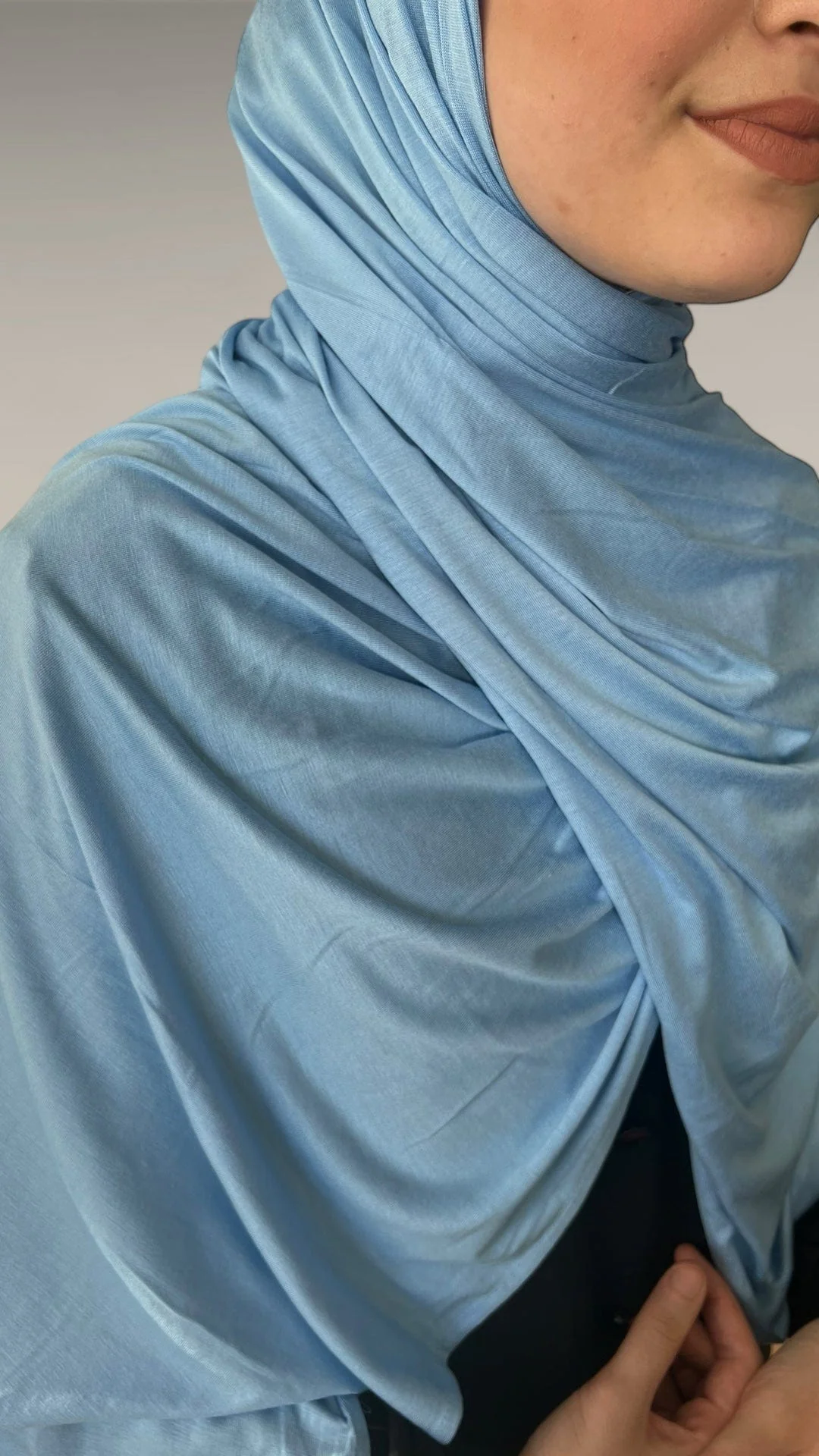 Premium Plain Jersey (Baby Blue) - Image 3