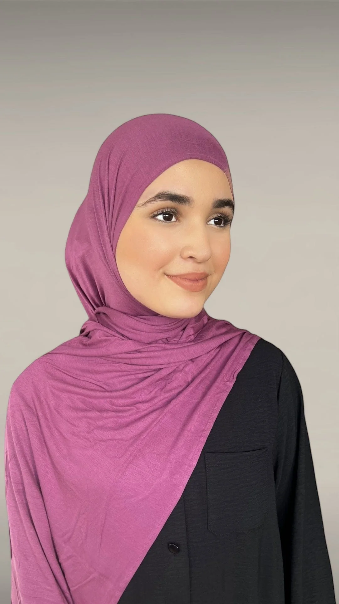 Premium Plain Jersey (Mauve) - Image 3