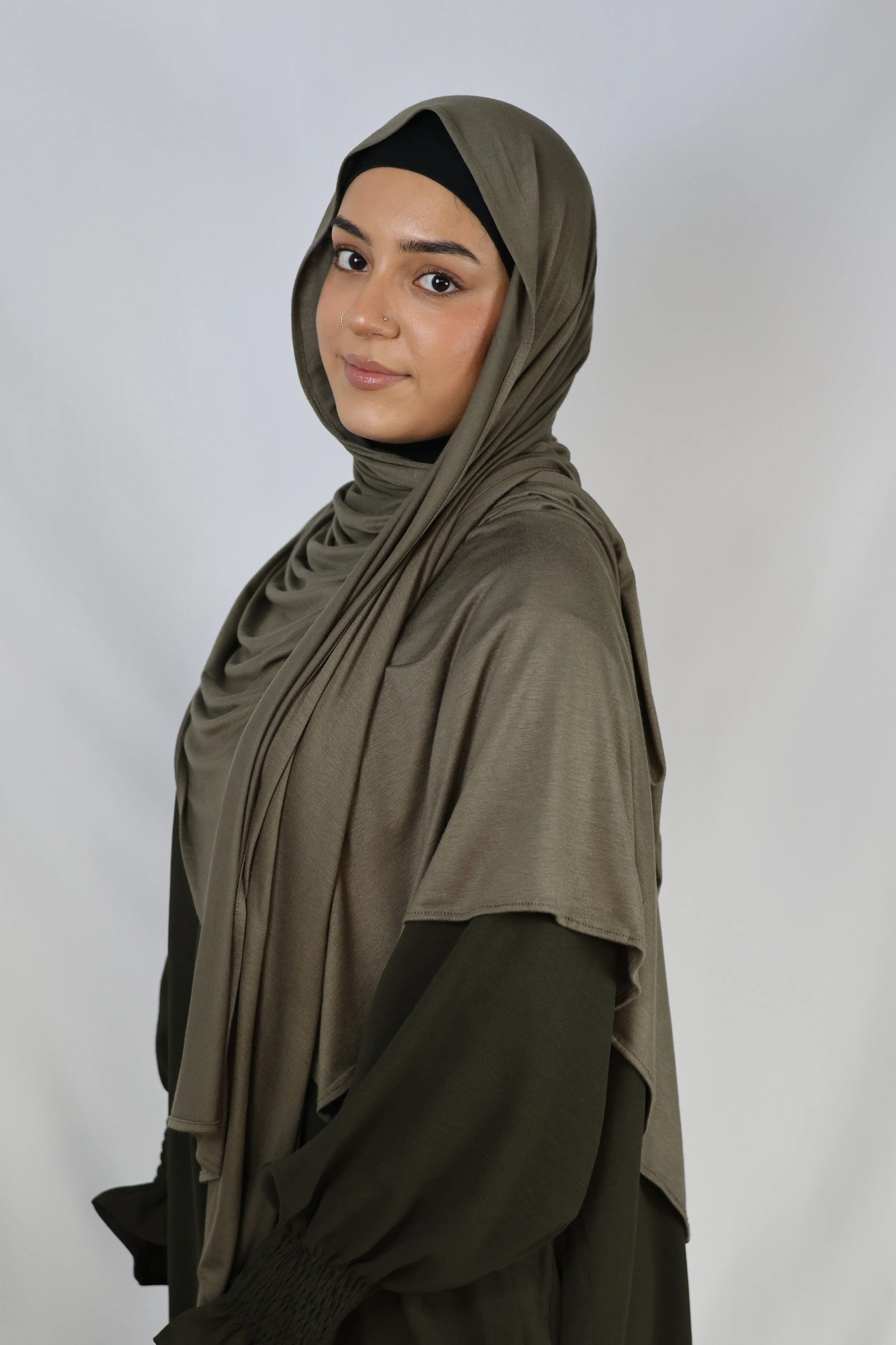 Premium Plain Jersey (Khaki) - Image 2