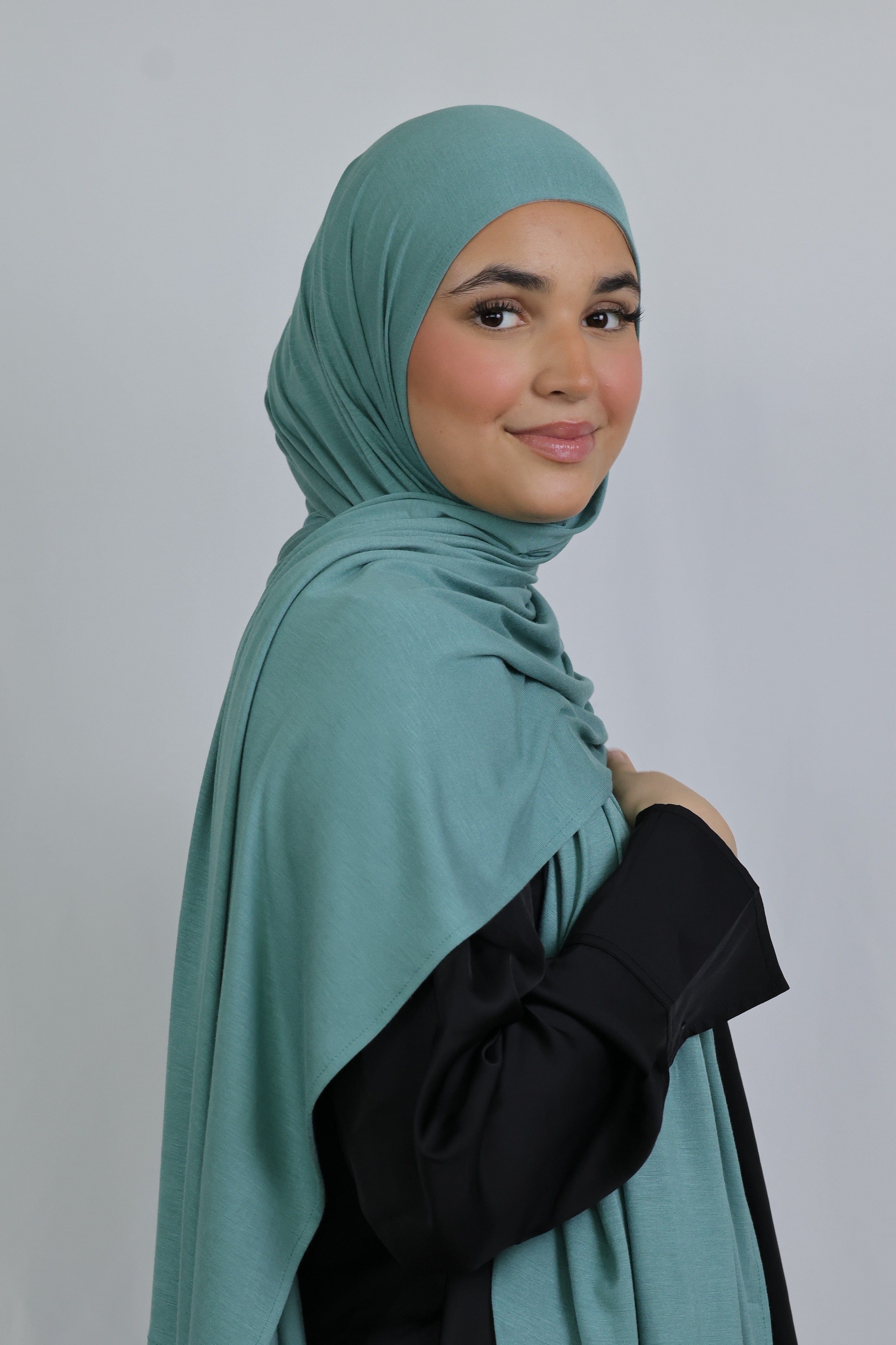 Premium Plain Jersey (Teal) - Image 3