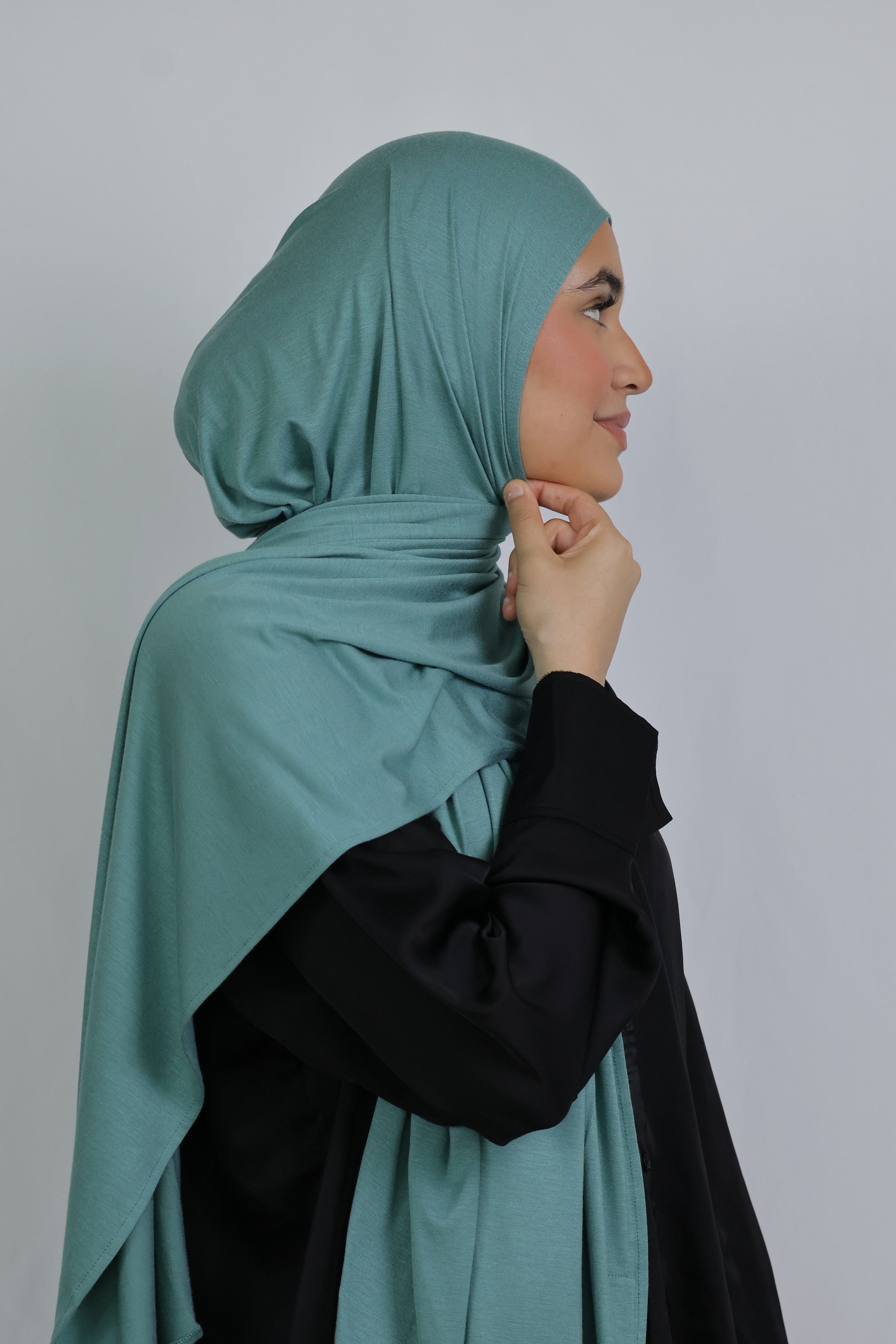 Premium Plain Jersey (Teal) - Image 4