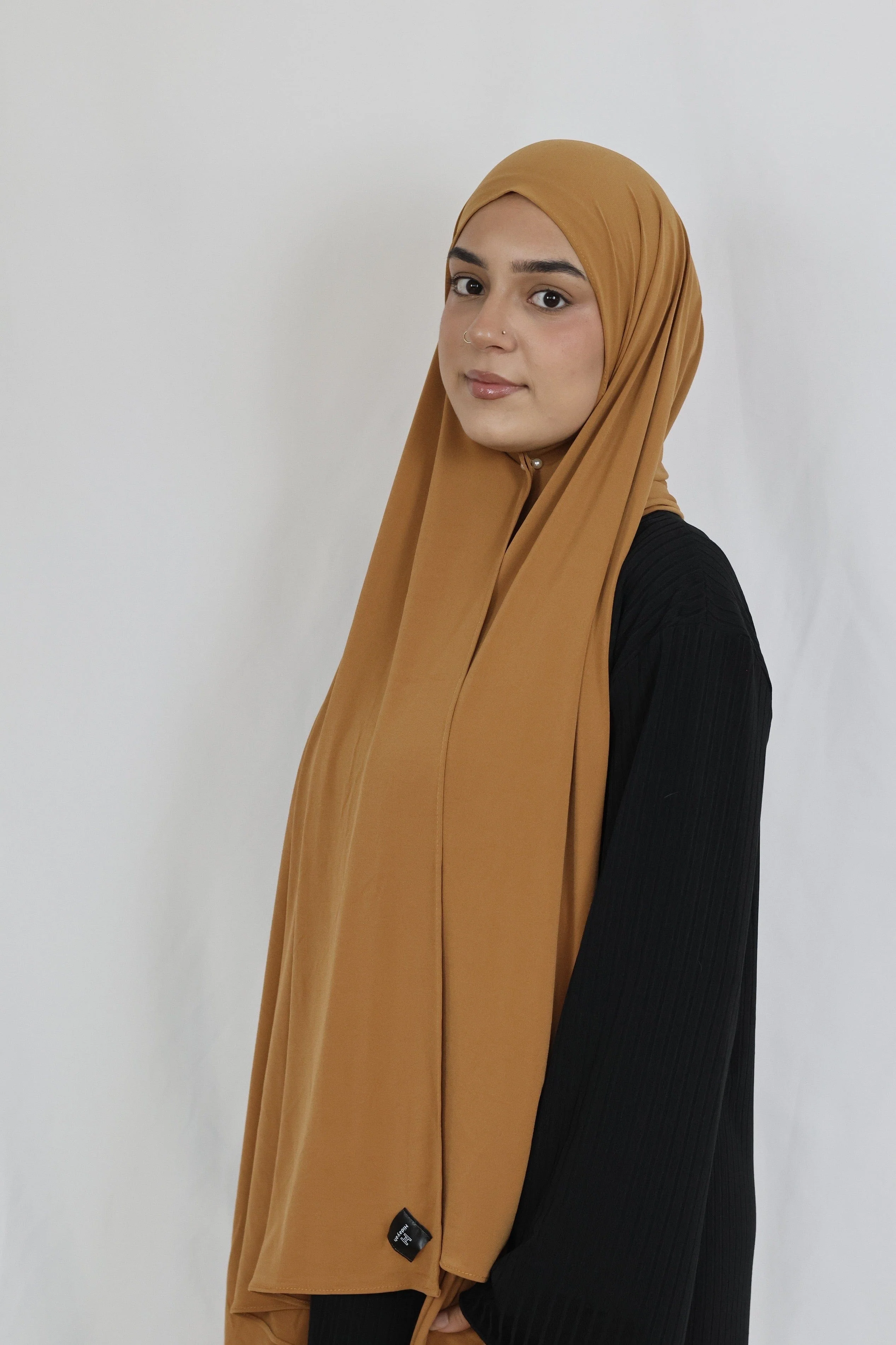 Refined Plain Liquid Jersey (Spice) - Image 5